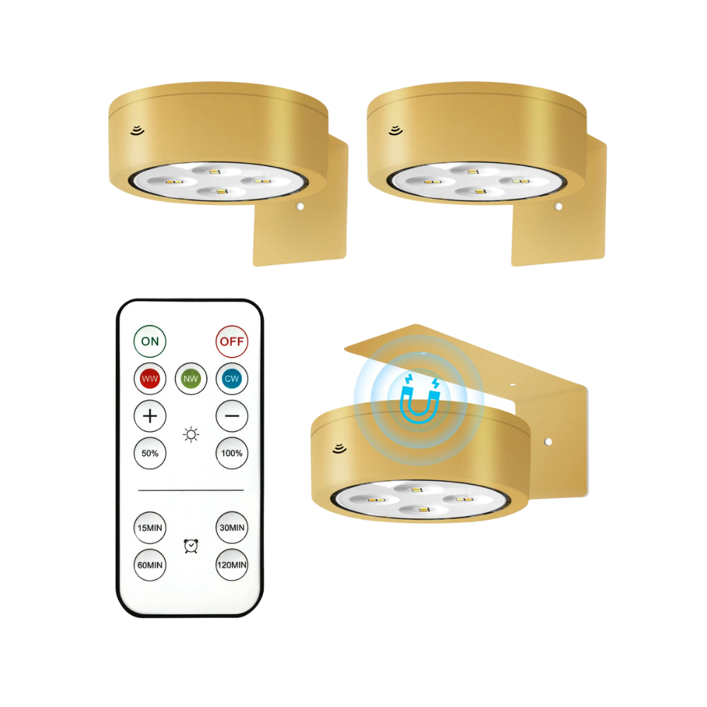 3er-Pack LED-Leuchten