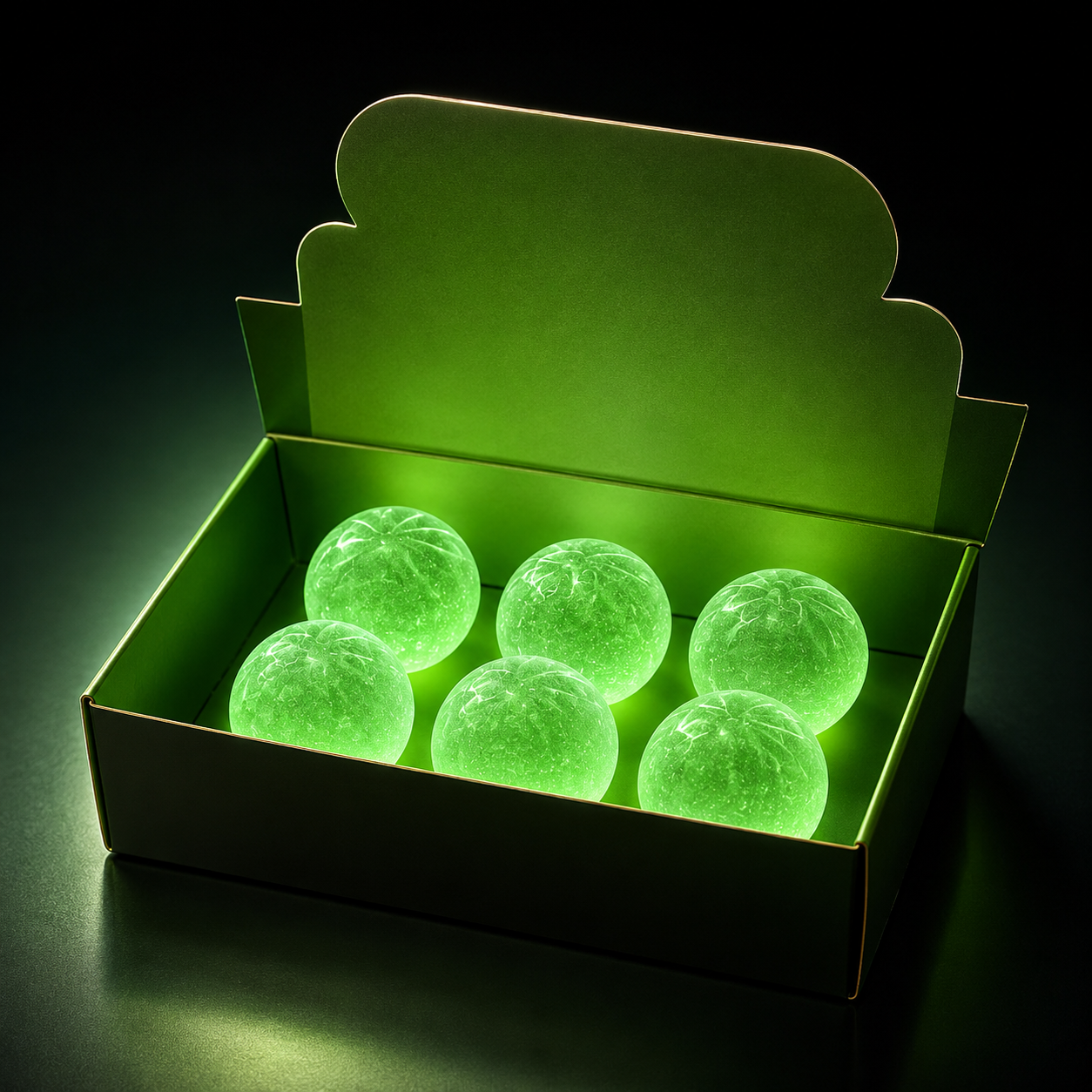 Glow In The Dark Squishy Bun